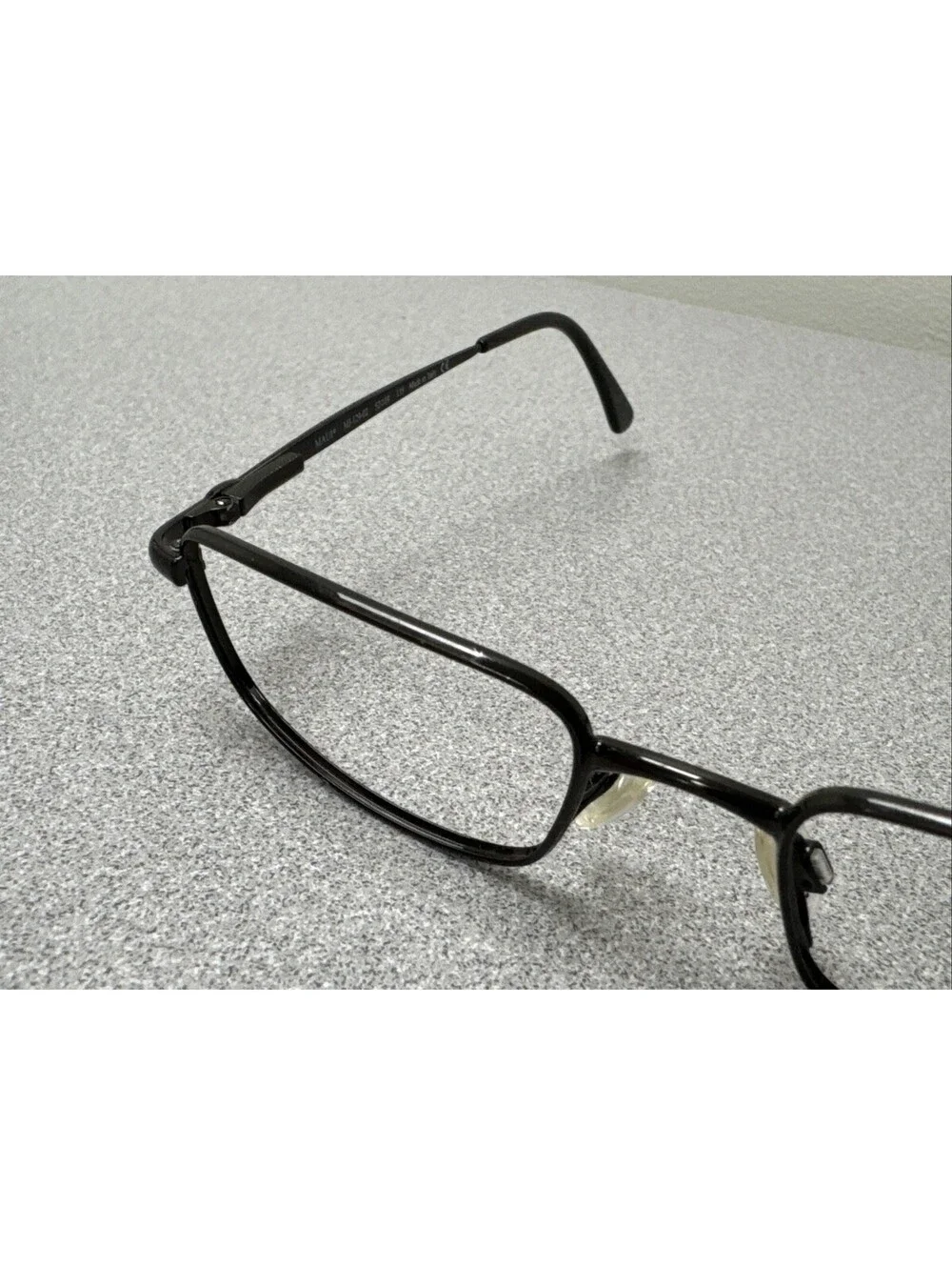 Maui Jim Beachcomber MJ-129-02 Black Sunglasses FRAMES ONLY 52[]19-135 NO LENSES